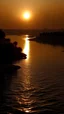 Placeholder: Nile river, sunseting