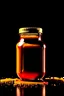 Placeholder: blood dripping from a jar of peanut butter dramatic hd highlights detailled wide depth