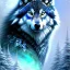 Placeholder: icy blue,beautiful wolf creature ,feathers , elve fae, majestic, ominous, ice, scales,frost on skin, dnd character portrait, intricate, oil on canvas, masterpiece, expert, insanely detailed, 4k resolution, retroanime style, cute big circular reflective eyes, cinematic smooth, intricate detail , soft smooth lighting, soft pastel colors, painted Rena