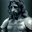 Placeholder: White Sculpture aragorn, full body, Rome sculpture style, full body, fresco background, hyper realistic, 8k,