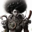 Placeholder: Biomechanical steampunk afro samurai