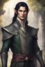 Placeholder: 29-year-old elven male, with black hair, wearing aristocratic outfit