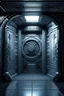 Placeholder: Huge space door in space