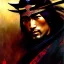 Placeholder: portrait of 'Dakuan-Ninja Scroll',ancient japanese armor, painting by gaston bussiere, greg rutkowski, yoji shinkawa, yoshitaka amano, tsutomu nihei, donato giancola, tim hildebrandt, oil on canvas, cinematic composition, extreme detail,fit full head inside picture,16k