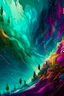 Placeholder: Abstract Fluid, Galaxy nebula