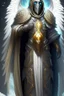 Placeholder: ancient prophet archmage celestial armor faceless hard armor demigod being