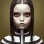 Placeholder: wednesday addams rolünde oynayan jenna ortega