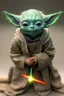 Placeholder: In this extraordinary photograph, the wise and spirited Yoda takes center stage, portrayed with hyper-realistic precision. Despite being aged at 1.5 centuries, Yoda's aura exudes a youthful vitality as he wears a striking scifi Star Wars outfit. The natural surroundings come alive with a dynamic and lively atmosphere, as diffused lighting casts playful shadows, adding an enchanting touch to the scene. As an intrepid explorer-hacker, Yoda's adventurous spirit shines through, and every intricate d