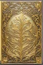 Placeholder: rectangular gold delicate art nouveau book cover