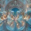 Placeholder: Heavenly choir of angels, 8k, RTX, realistic, 3D, intricate details, perfect faces