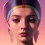 Placeholder: Detailed portrait of a young gypsy woman, contrasting colors, arrow makeup on her eyes, unreal engine, greg rutkowski, loish, rhads, beeple, makoto shinkai and lois van baarle, ilya kuvshinov, rossdraws, tom bagshaw, alphonse mucha, global illumination, detailed and intricate environment