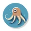 Placeholder: A vector icon of a squid