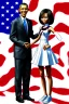 Placeholder: Barak Obama with an anime girl