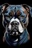 Placeholder: Pitbull dog illustration