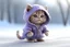 Placeholder: Cute lilac Persian kitten smiley in a jacket in the snow is dancing a break upside down, standing on his head, legs up, a cute cute little bug-eyed megafowl kawaii. high resolution, 64k, detail rendering, high quality, fantasy, soft warm lighting, fluffy eyelashes, macro photography, 3D rendering, hyperrealism, hyperesthetic, sharpen, CGI