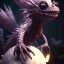 Placeholder: Cute fluid ink creature, big black eyes, unreal engine 5, 8k resolution, photorealistic, ultra detailed, by greg rutowski