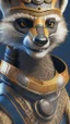 Placeholder: Super hero Meerkat Man, male head, male mouth and nose, meerkat mask, hyper realistic, intricately detailed armor, novelty, full body, cinematic, 4k