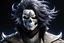 Placeholder: skull, man hair , mask, cover face in 8k solo leveling shadow artist dynamic pose, oshare kei, hurufiyya, rtx, intricate details, highly detailed, high details, detailed portrait, masterpiece,ultra detailed, ultra quality