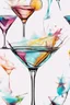 Placeholder: Abstract cocktail glass