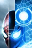 Placeholder: spider-man, DC blue lantern, blue lantern symbol