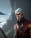 Placeholder: A strong kind young male character with a massive spear weapon with white hair, full body by Greg Rutkowski, Sung Choi, Mitchell Mohrhauser, Maciej Kuciara, Johnson Ting, Maxim Verehin, Peter Konig, 8k photorealistic, cinematic lighting, HD, high details, dramatic, atmosphereric, trending on artstation