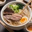 Placeholder: Chashu ramen with miso soup