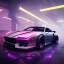 Placeholder: cyberpunk hyper car,cyberpunk 2077,center composition, ultra realistic,shiny, smooth, studio quality, octane render, Surrealism, Triadic colour scheme,glow-stick, ambient lighting,nightclub lighting, polaroid, 100mm, --ar 1:1 --v4