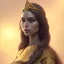 Placeholder: Arab princess , cute, beautiful, long hair, wavy hair, black eyes, head and shoulders portrait, cinematic, 8k, resolution concept art portrait by Greg Rutkowski, Artgerm, WLOP, Alphonse Mucha dynamic lighting hyperdetailed intricately detailed