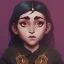 Placeholder: Portrait of an adorable witch kid by Nick Harris