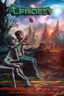 Placeholder: alien and a boy sitting on a bench. alien is howing boy with his alien hand the universe that boy never saw with his human eyes. there are geometric stuff all around and some planet stuff. boy and alien are friends. realistic style, like photography.