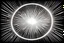 Placeholder: backdround of energetic horizontal stipes and wedges, rotating circle of energy(midground, bottom and right) giving off sparks, smoke trail across(bottom and then up left), as a simple vector