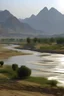 Placeholder: kassala mountains with river