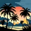 Placeholder: Sunset Beach illustration
