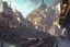 Placeholder: Close up Train head+metro station+Elevated Train pass+trains+corner building on sea+riomaggiore+corniglia+genoa street+Italian medieval town+sea+alphonse mucha, greg rutkowski,matte painting, cryengine, hyper detailed, felix kelly, fantasy art, seb mckinnon