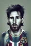 Placeholder: Lionel Messi chorando