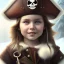 Placeholder: Portrait of pirate child with brown hair and with cute face, north pole snowy vibe , perfect composition, hyperrealistic, super detailed, 8k, high quality, trending art, trending on artstation, sharp focus, studio photo, intricate details, highly detailed, by greg rutkowski