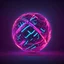 Placeholder: neon ball