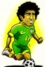 Placeholder: Marcos do Nascimento Teixeira Brazilian football player cartoon 2d