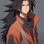 Placeholder: A Young Madara but he is wearing street wear, he has brown eyes, he also has tan brown skin, HD, 4K, Detalied