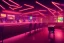 Placeholder: cocktail bar, people, fluorescent, bright, neon, paradise, hyperreal, city, police station, atmospheric,night lighting,rainy, realistic, unity engine, cinematic lighting, octane render.