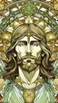 Placeholder: jesus portrait| centered | symmetrical | key visual | intricate | highly detailed | iconic | precise lineart | vibrant | comprehensive cinematic | alphonse mucha style illustration | very high resolution | sharp focus | poster | no watermarks, plain background