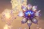 Placeholder: one big crystal subtle flower in a galactic ambiance of the sky, transparent petals, delicate colors, in the foreground, full of details, smooth, bright sunshine，soft light atmosphere, light effect，vaporwave colorful, concept art, smooth, extremely sharp detail, finely tuned detail, ultra high definition, 8 k, unreal engine 5, ultra sharp focus