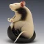 Placeholder: ivory sculpt of Chinese rats tobacco pipe with Chinese cloud and chinese fire pattern and many rats . artwork by tooth wu and wlop and alena aenami and greg rutkowski