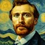 Placeholder: Portrait of a dof by Van Gogh