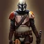 Placeholder: portrait of a young mandalorian bounty hunter from star wars expanded universe by greg rutkowski highly detailed portrait, digital painting, artstation, concept art, smooth, sharp foccus ilustration,