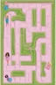 Placeholder: a fun barbie maze. should be clear and defined. easy for kids