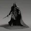 Placeholder: franz frazetta style, The Death Dealer, nazgul, dread, black knight