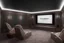 Placeholder: a dedicated home cinema room