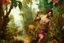 Placeholder: Man in the colorful jungle by Caravaggio