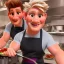 Placeholder: Gordon Ramsay cooking food with Amy's Baking Company